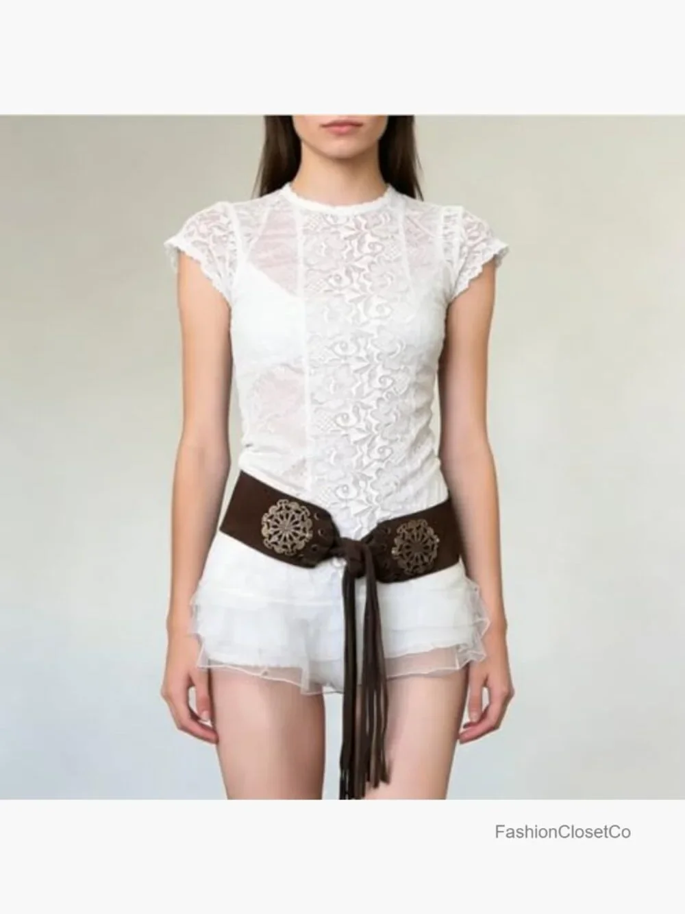 Vintage Renaissance Corset Belt 3.15